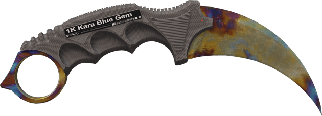 Preview image 2 of Karambit | Case Hardened (Well-Worn)