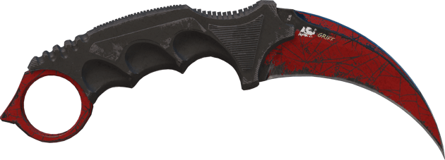Preview image 2 of ★ Karambit | Toile pourpre (Marquée par les combats)