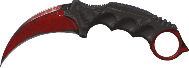★ Karambit | Toile pourpre (Marquée par les combats)