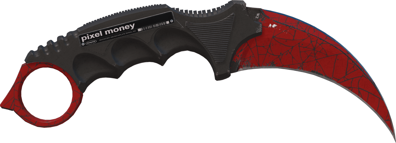 Preview image 2 of ★ Karambit | Szkarłatna sieć (po testach bojowych)