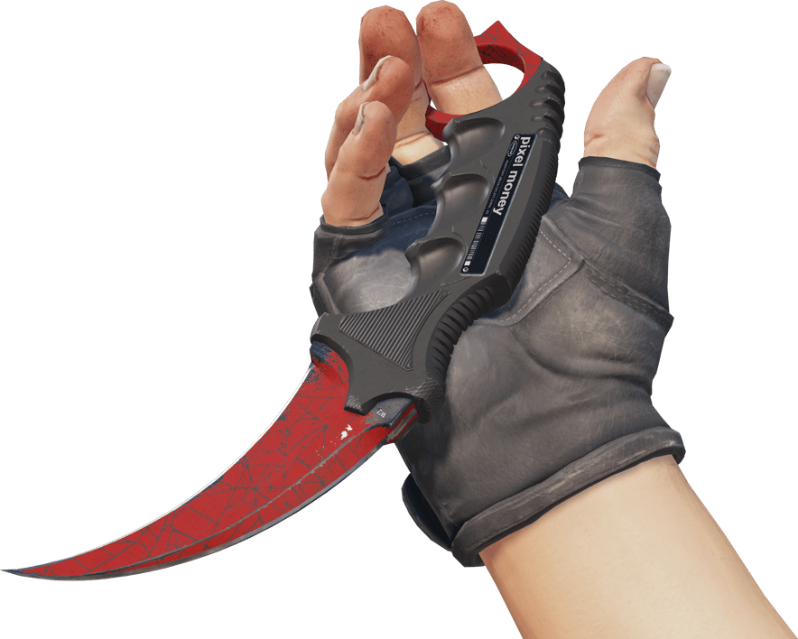 Preview image 3 of ★ Karambit | Szkarłatna sieć (po testach bojowych)