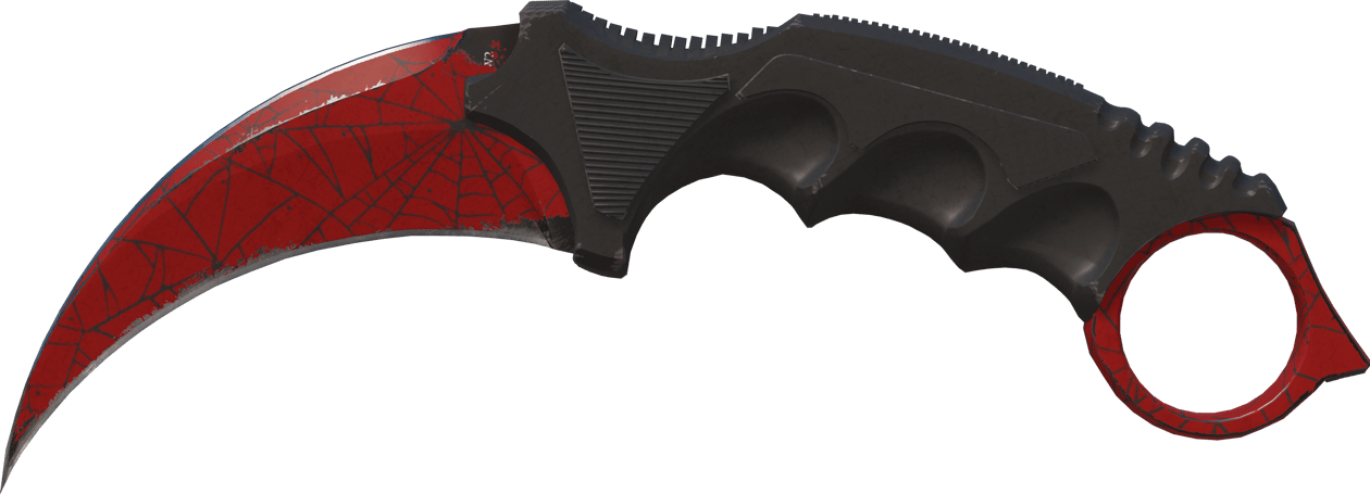 Preview image 1 of ★ Karambit | Szkarłatna sieć (po testach bojowych)