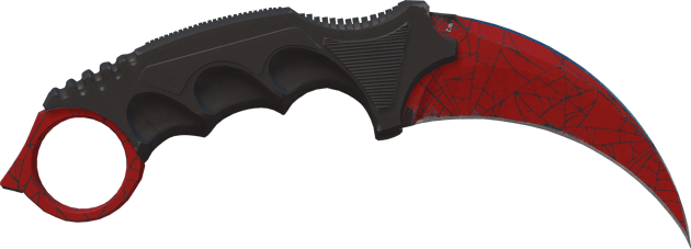 Preview image 2 of ★ Karambit | Crimson Web (Minimal Wear)