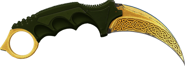 Preview image 2 of ★ Karambit | Taru (Vähän käytetty)
