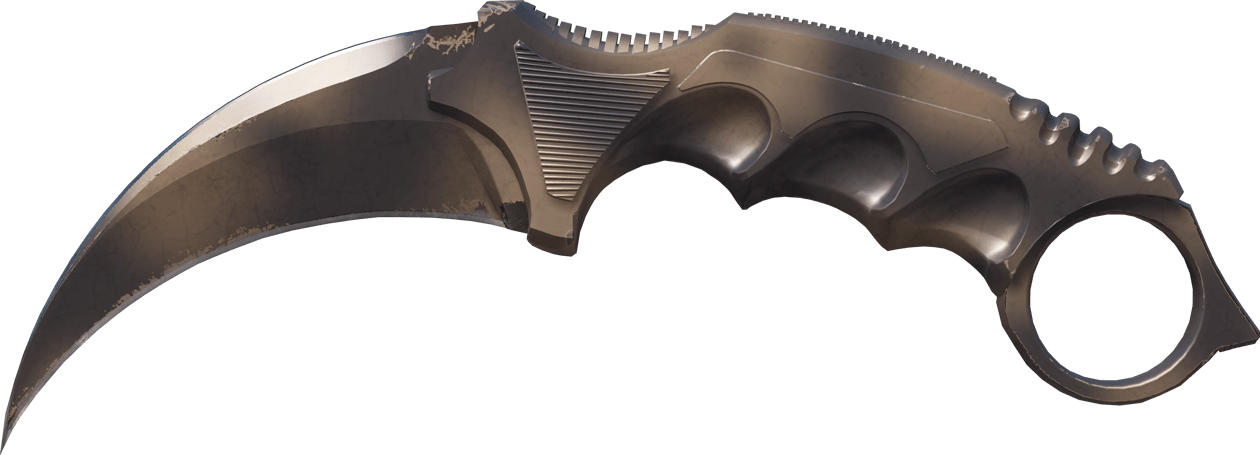 Preview image 1 of ★ Karambit | Popiół (lekkie zużycie)