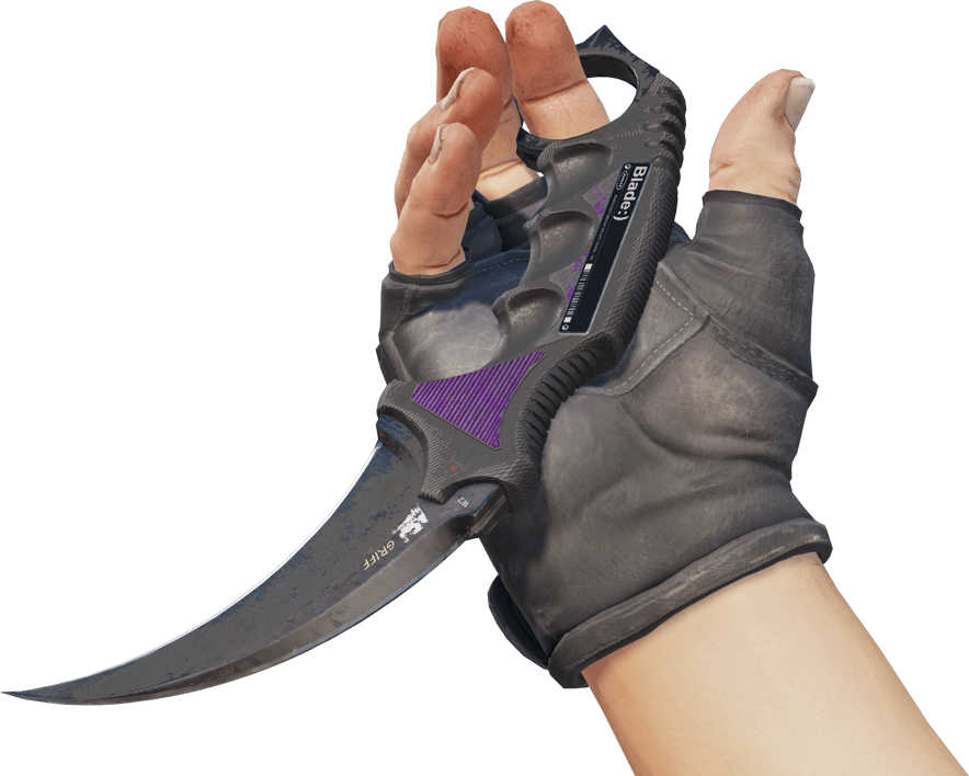Preview image 3 of ★ Karambit | Ultraviolet (Segnato dalle battaglie)