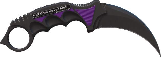 Preview image 2 of ★ 爪子刀 | 致命紫罗兰 (久经沙场)