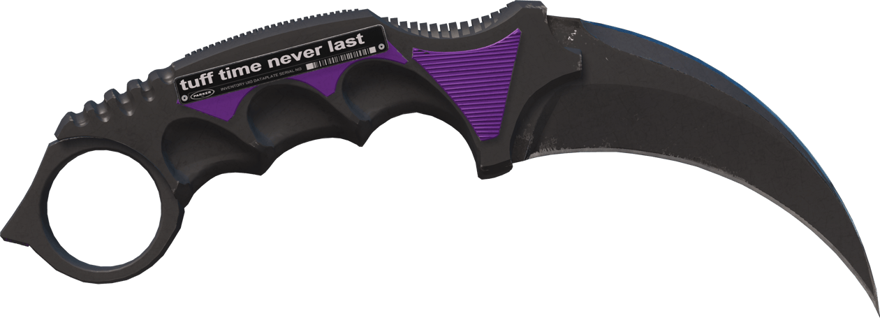 Preview image 2 of ★ Karambit | Ultravioletti (Käytössä kokeiltu)