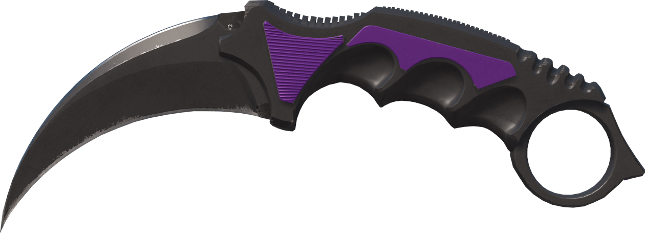 Preview image 1 of ★ Karambit | Ultravioletti (Käytössä kokeiltu)