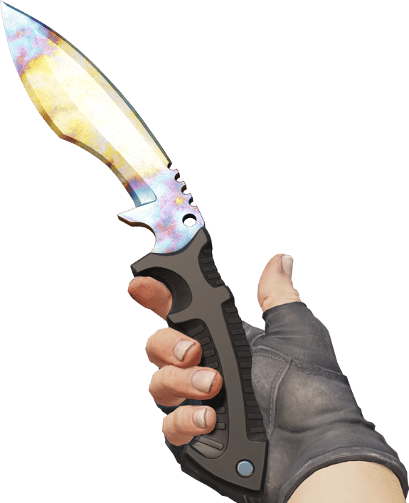 Preview image 3 of ★ Kukri Knife | Case Hardened (Battle-Scarred)