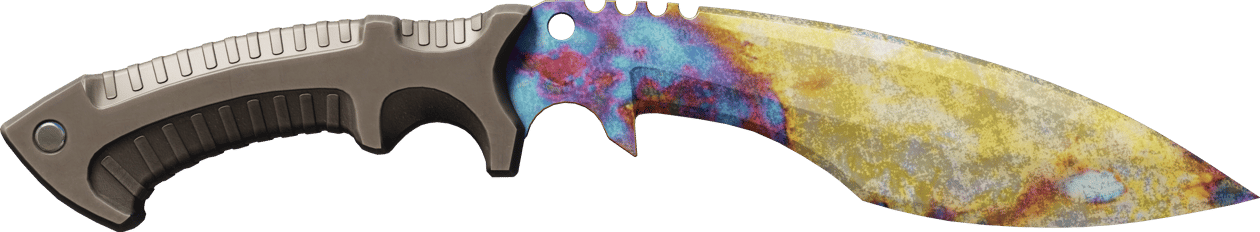 Preview image 1 of ★ Kukri Knife | Case Hardened (Battle-Scarred)