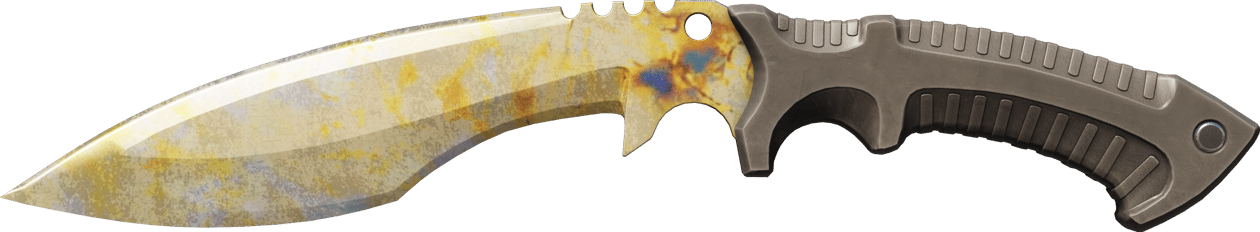 Preview image 2 of ★ มีดคูครี | Case Hardened (มีรอยถลอกอย่างมาก)