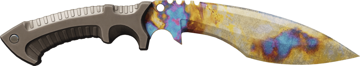 Preview image 1 of ★ มีดคูครี | Case Hardened (มีรอยถลอกอย่างมาก)