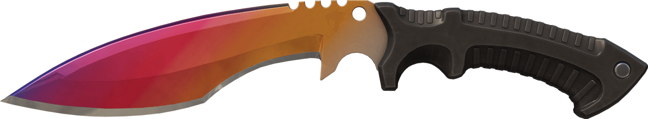 Preview image 2 of 廓尔喀刀（★） | 渐变之色 (略有磨损)