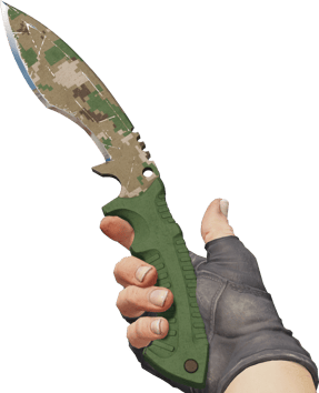 Preview image 3 of ★ Kukri Knife | Forest DDPAT (Well-Worn)