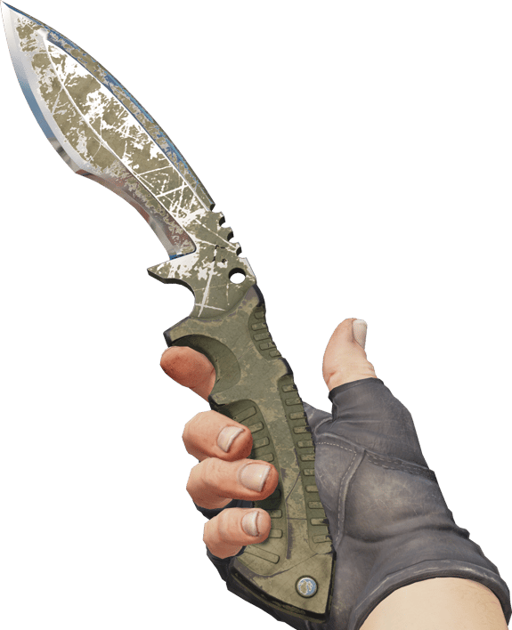 Preview image 3 of ★ Kukri Knife | Safari Mesh (Battle-Scarred)