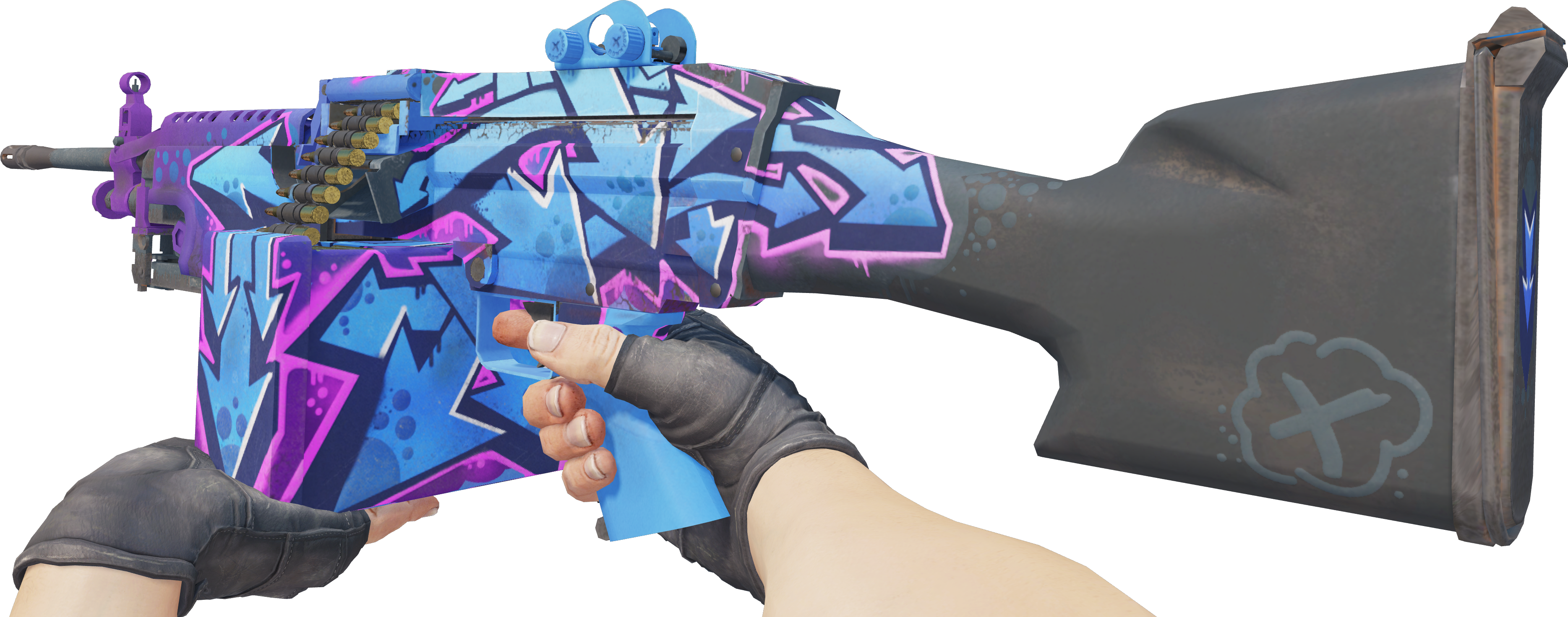 Preview image 3 of M249 | Downtown (Factory New)