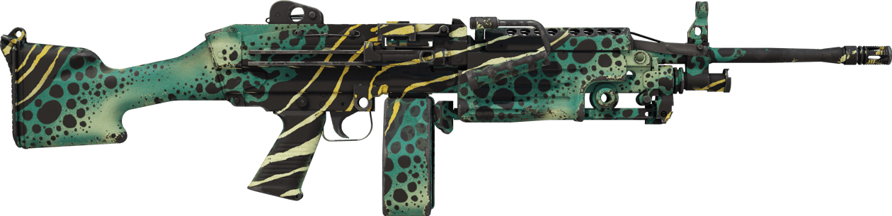Preview image 2 of M249 | Emerald Poison Dart (Field-Tested)