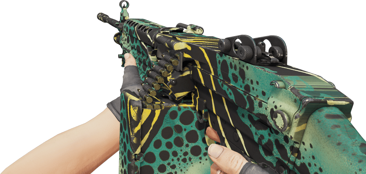 Preview image 3 of M249 | Emerald Poison Dart (Field-Tested)