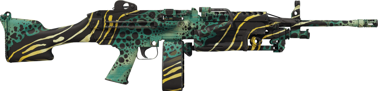 Preview image 2 of M249 | Emerald Poison Dart (มีรอยถลอกเล็กน้อย)