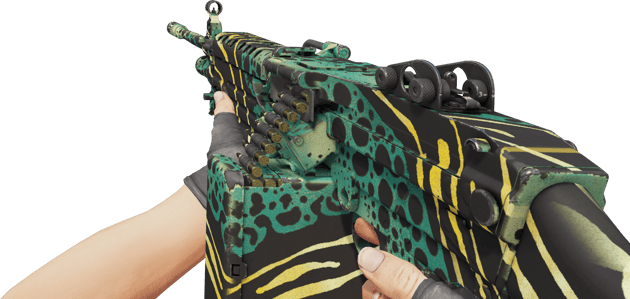 Preview image 3 of M249 | Emerald Poison Dart (มีรอยถลอกเล็กน้อย)