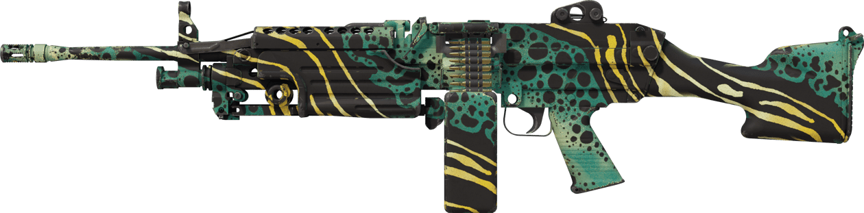 Preview image 1 of M249 | Emerald Poison Dart (มีรอยถลอกเล็กน้อย)