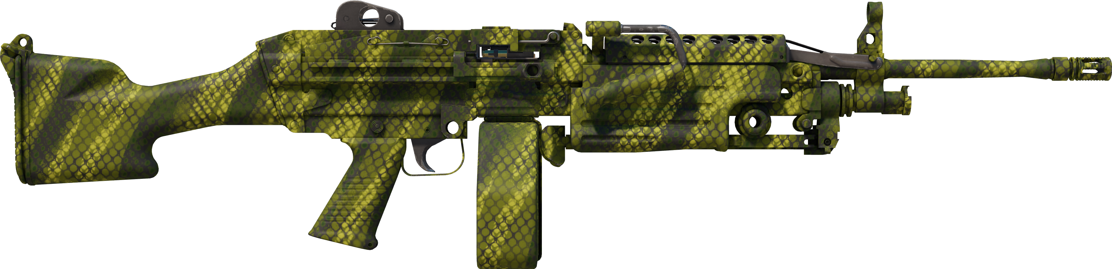 Preview image 2 of M249 | Gator Mesh (Factory New)