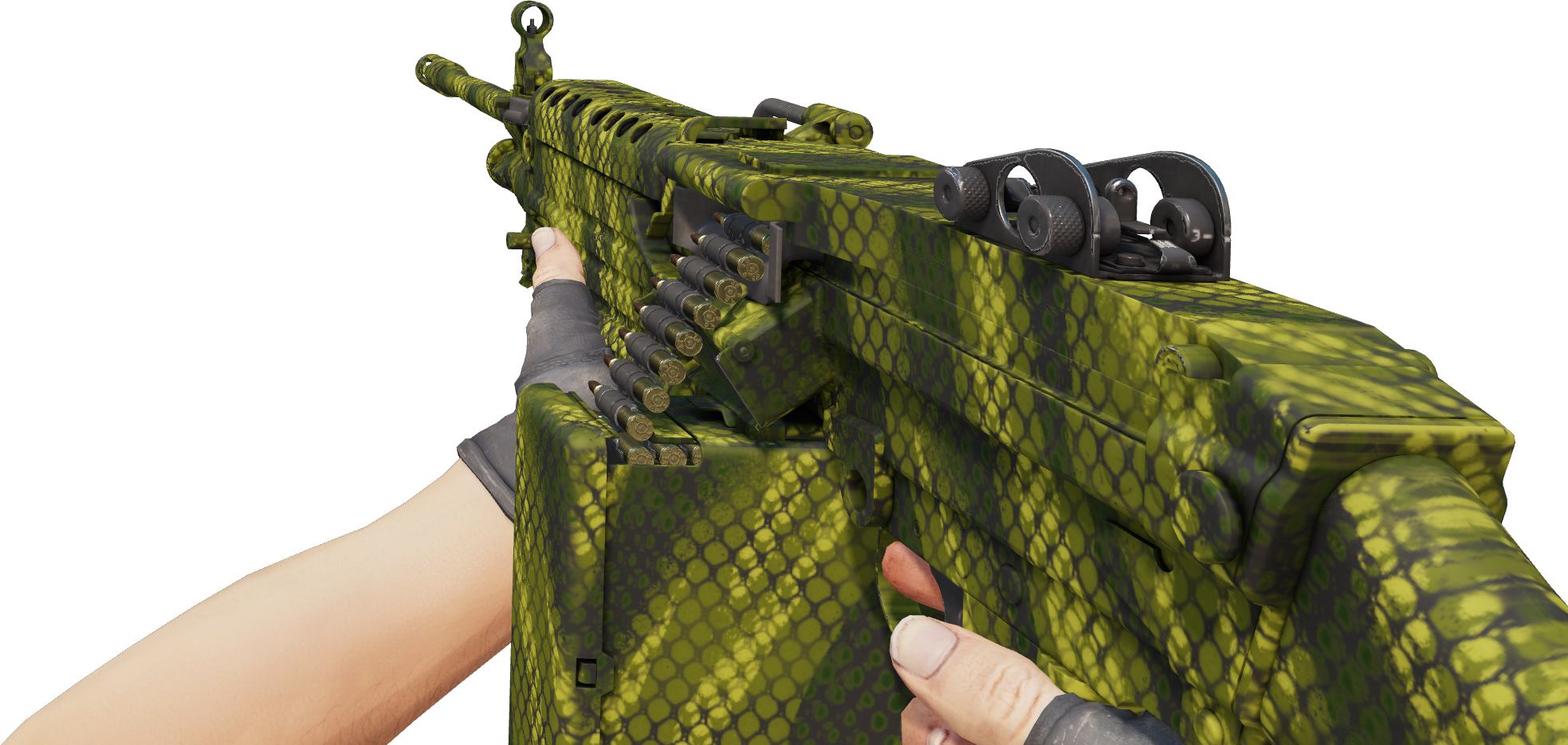 Preview image 4 of M249 | Gator Mesh (Factory New)