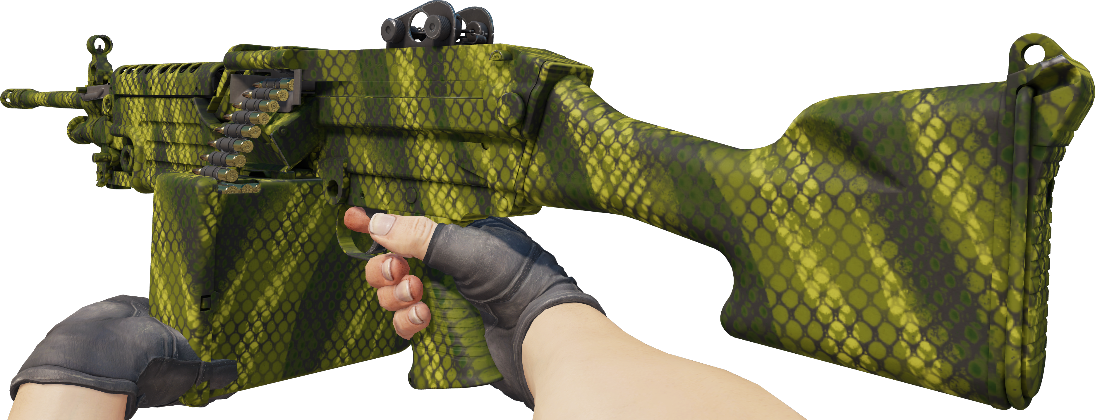 Preview image 3 of M249 | Gator Mesh (Factory New)