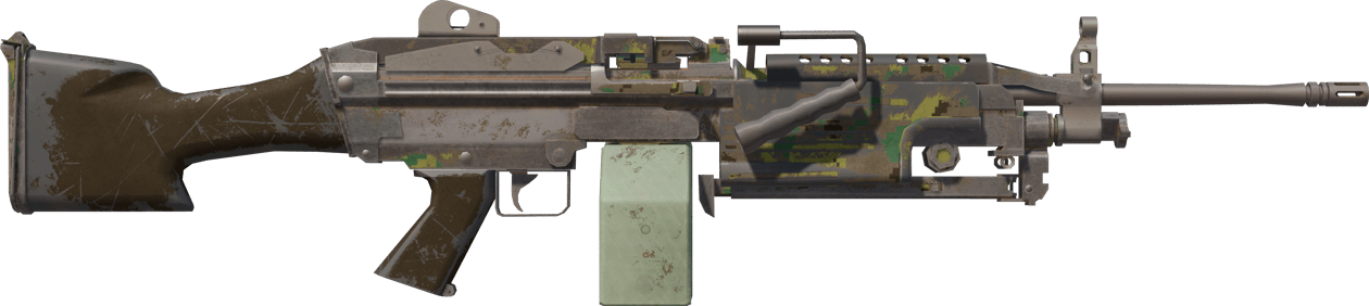 Preview image 2 of M249 | Jungle DDPAT (Battle-Scarred)