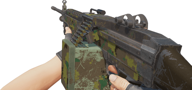 Preview image 3 of M249 | Jungle DDPAT (Battle-Scarred)