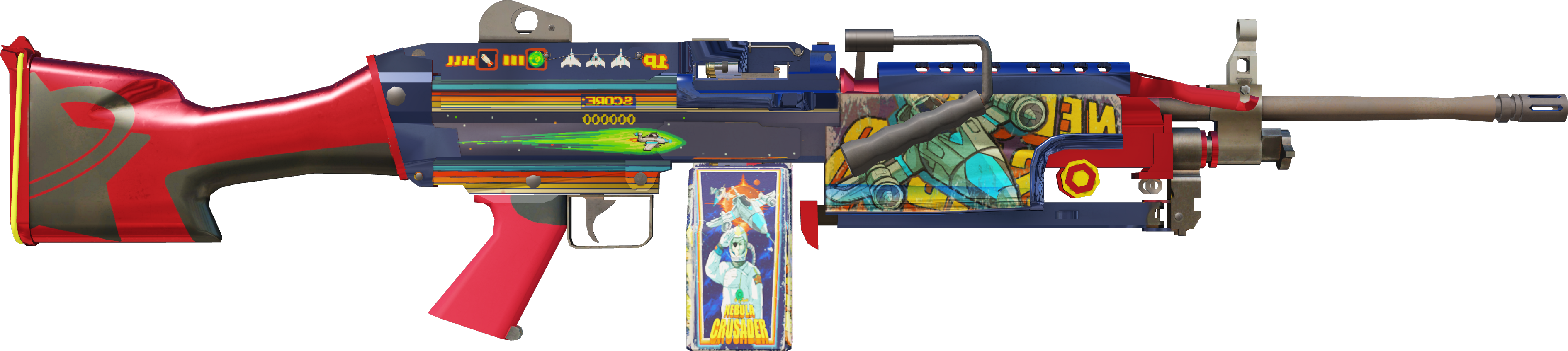 Preview image 2 of M249 | Nebula Crusader (Factory New)