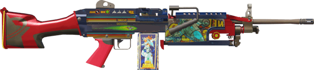 Preview image 2 of M249 | Nebula Crusader (Com Pouco Uso)