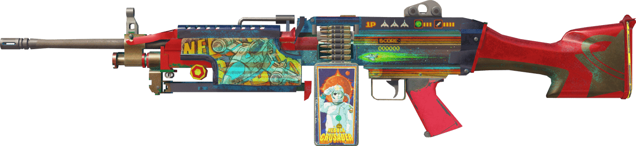 Preview image 1 of M249 | 星雲十字軍 (重度磨損)