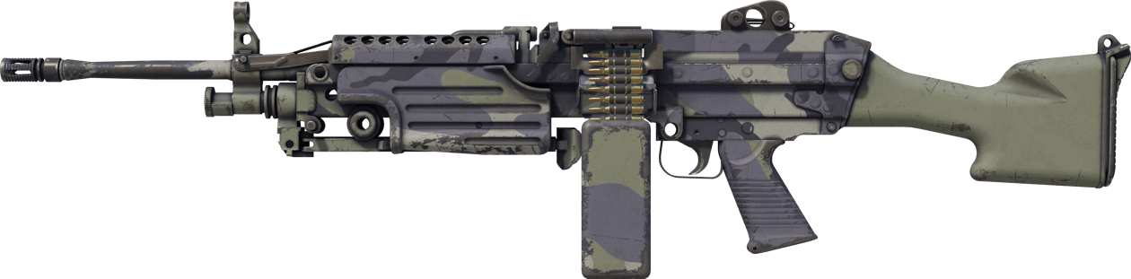 Preview image 1 of M249 | Yeşil Kamuflaj (Görevde Kullanılmış)