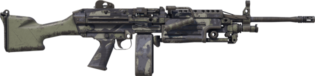 Preview image 2 of M249 | Sage Camo (มีรอยถลอกอย่างมาก)