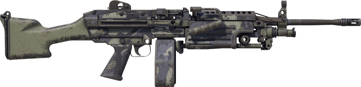 Preview image 2 of M249 | Sage Camo (มีรอยถลอกอย่างมาก)