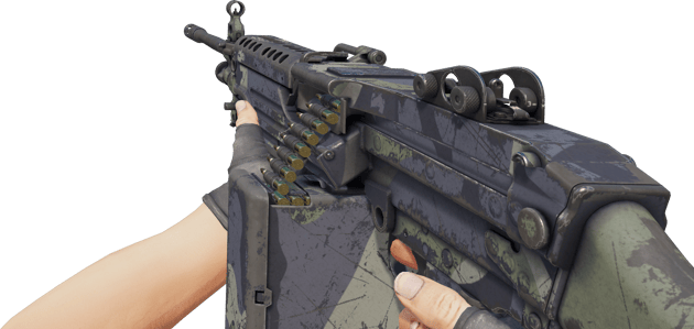Preview image 3 of M249 | Sage Camo (มีรอยถลอกอย่างมาก)