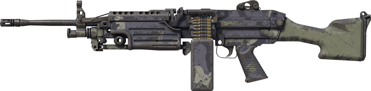 Preview image 1 of M249 | Sage Camo (มีรอยถลอกอย่างมาก)