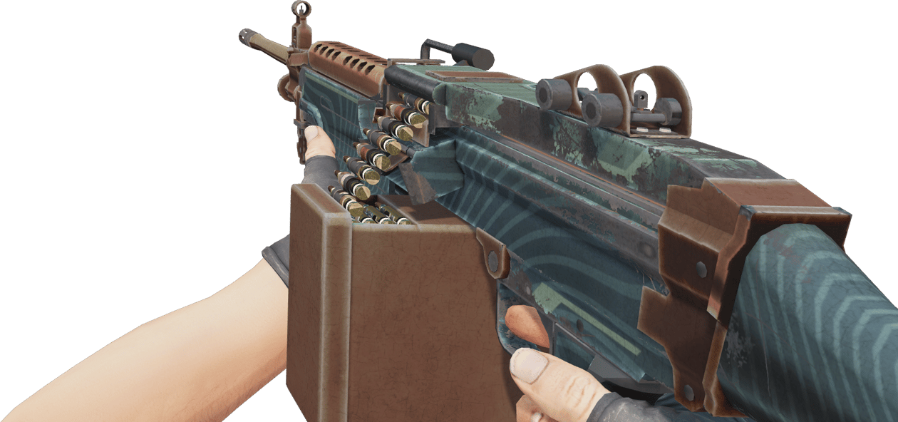 Preview image 3 of M249 | Submerged (Battle-Scarred)