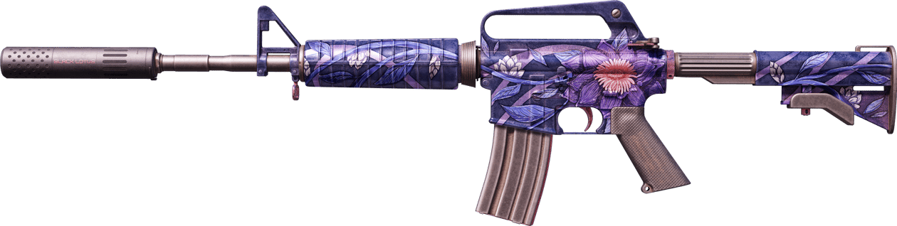 Preview image 1 of M4A1-S | Black Lotus (BS - Mòn qua thực chiến)