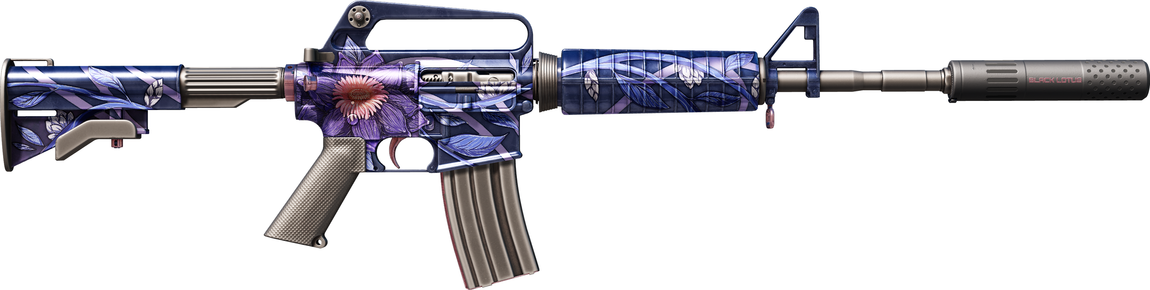 Preview image 2 of M4A1-S | Black Lotus (Factory New)