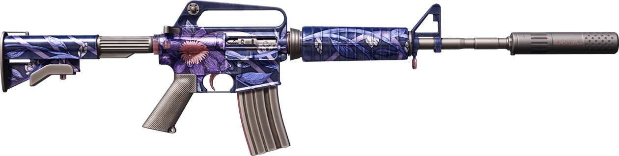 Preview image 2 of M4A1-S | Czarny lotos (lekkie zużycie)