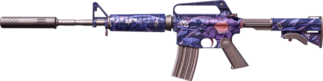 M4A1-S | Black Lotus (WW - Khá mòn)