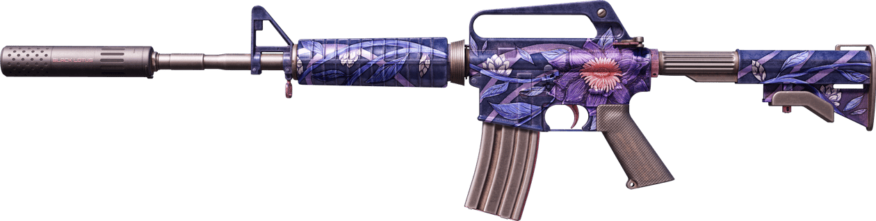 Preview image 1 of M4A1-S | Black Lotus (WW - Khá mòn)