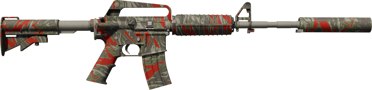 Preview image 2 of M4A1-S | 핏빛 호랑이무늬 (거의 깨끗한)