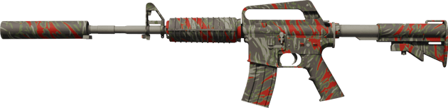 M4A1-S | Blood Tiger (Com Pouco Uso)