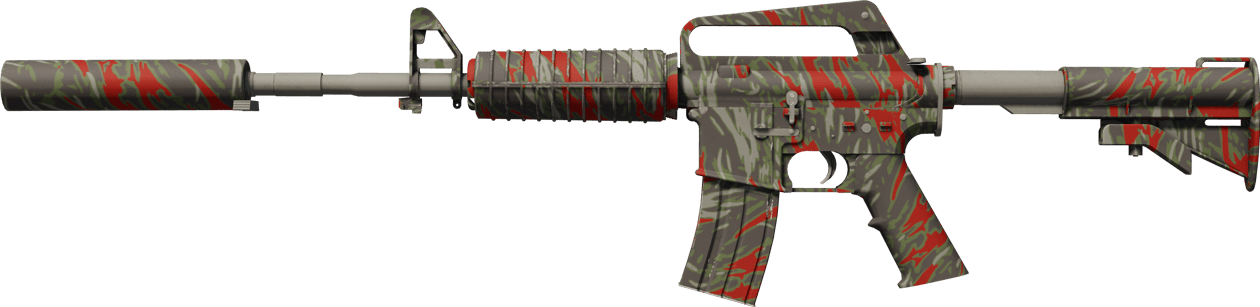 Preview image 1 of M4A1-S | 핏빛 호랑이무늬 (거의 깨끗한)