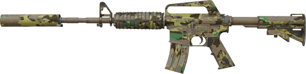 M4A1-S | Boreal Forest (Battle-Scarred)