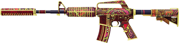 M4A1-S | 女火神之炽焰 (久经沙场)